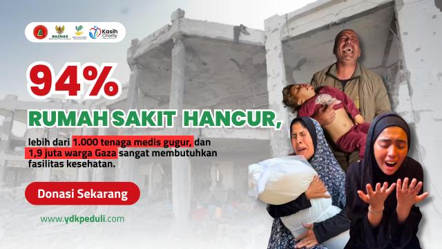 Pembangunan RS An Najar di Gaza